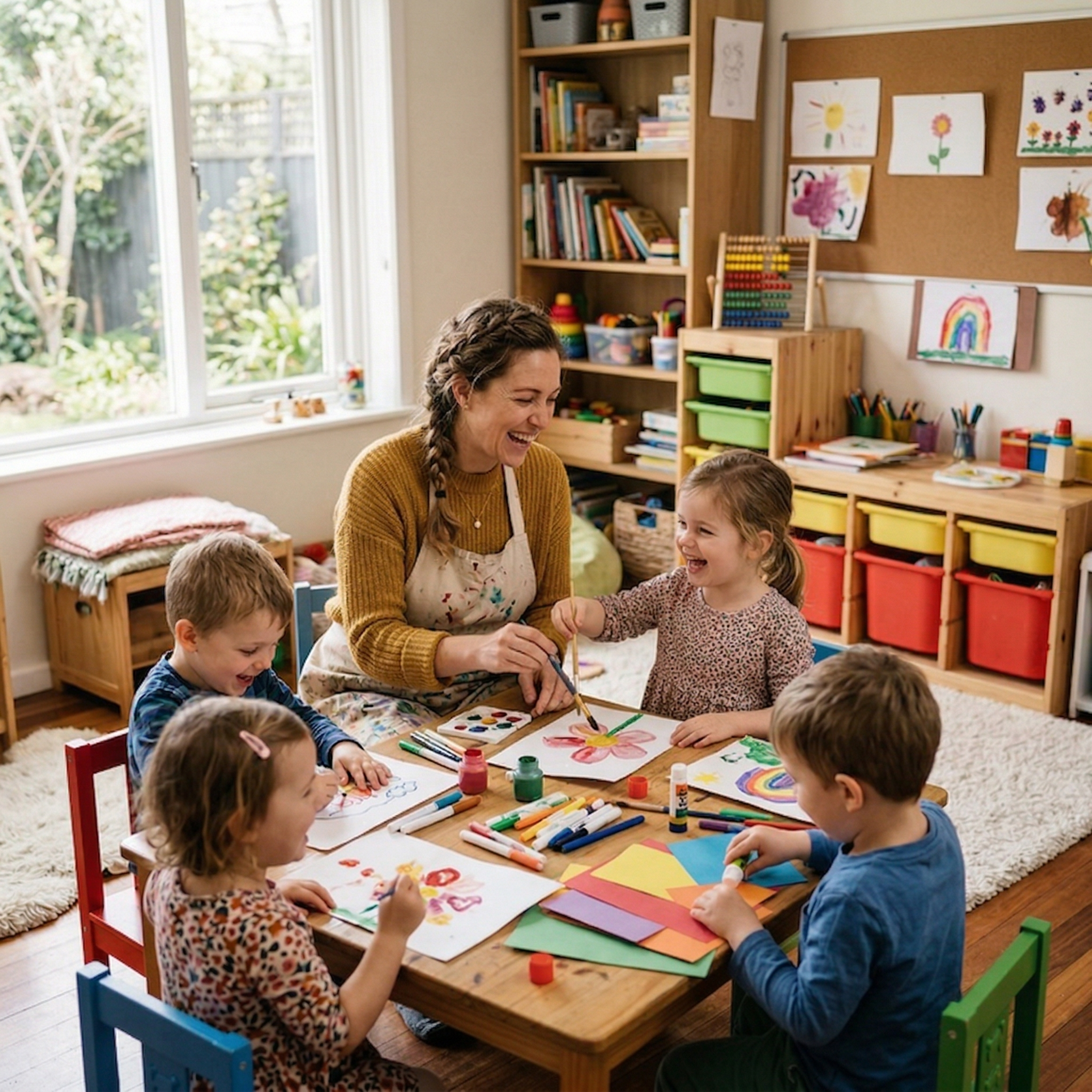 Activité en milieu familial